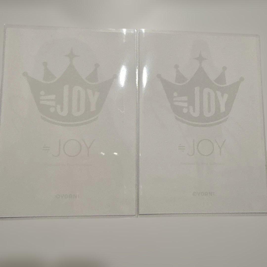 ≒JOY ニアジョイ 電話番号教えて！　生写真　直筆　ヨリ　ヒキ　大信田美月