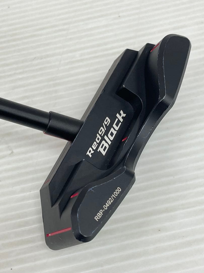 knlife113-0222 キャスコ　RED 9/9 BLACK パター