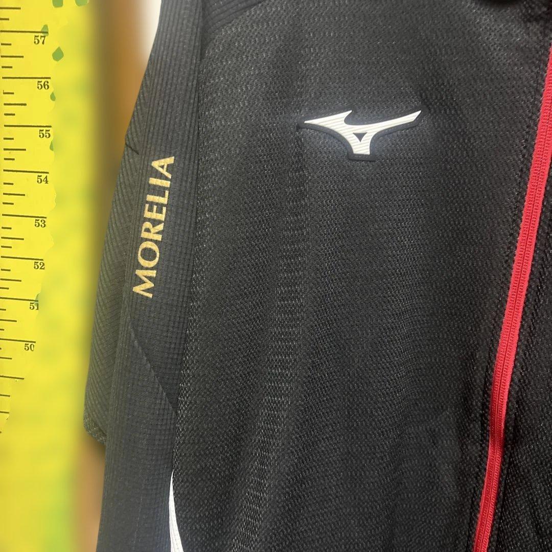 Mizuno Morelia ジャージ 2XL ブラック/レッド