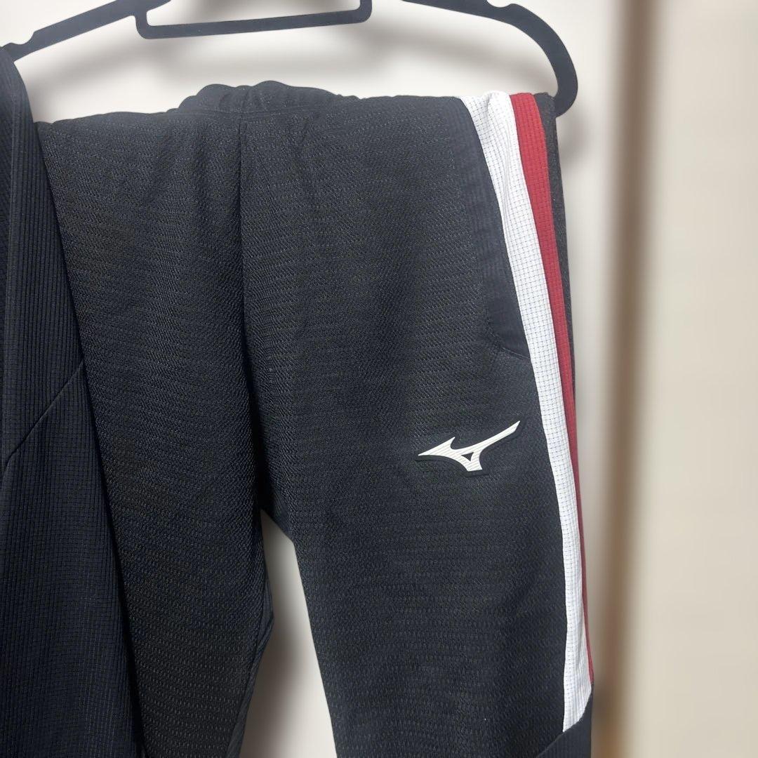 Mizuno Morelia ジャージ 2XL ブラック/レッド