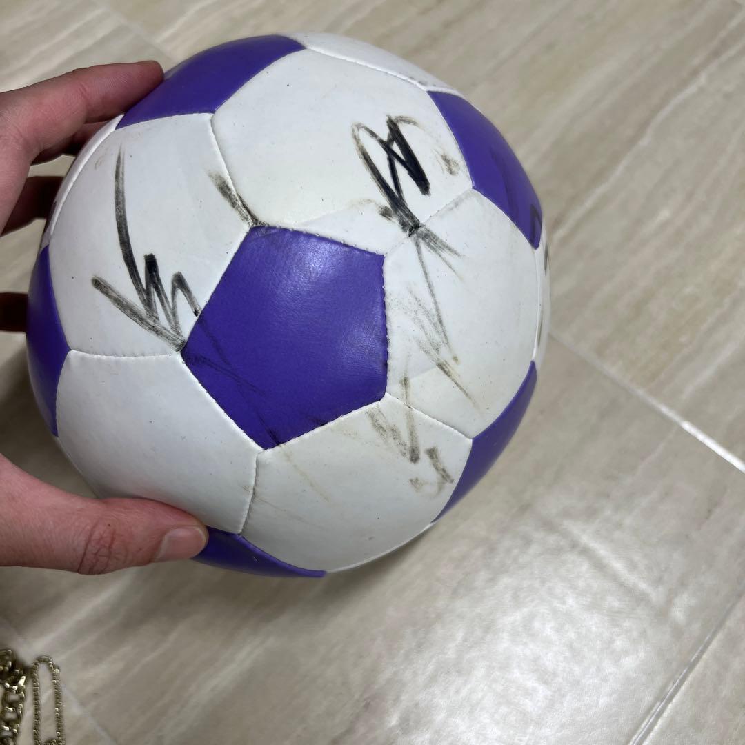 ▲2-5▲サンフレッチェサインボール　レア　選手　広島　サッカー