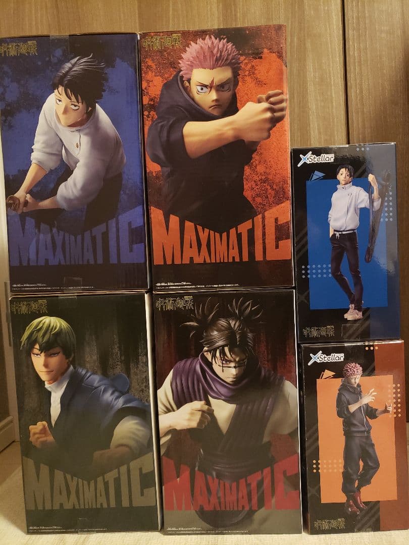 呪術廻戦 フィギュア MAXIMATIC 虎杖悠仁 乙骨憂太 脹相 禪院直哉