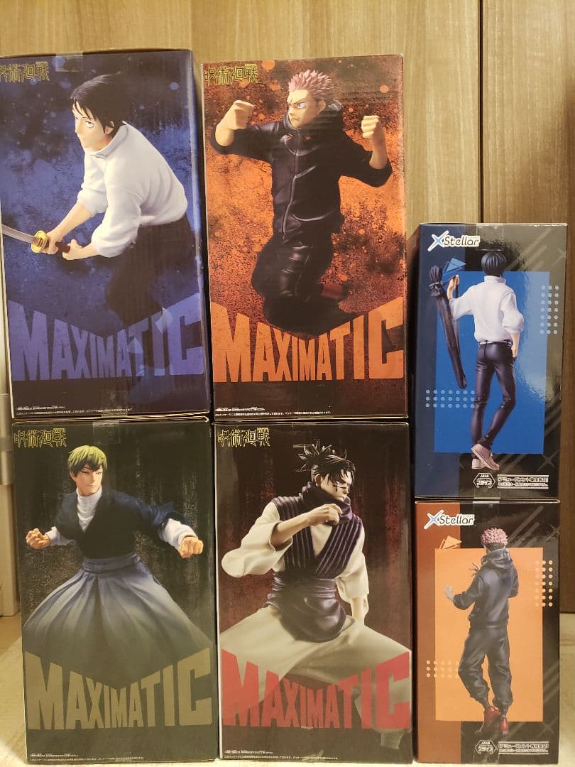 呪術廻戦 フィギュア MAXIMATIC 虎杖悠仁 乙骨憂太 脹相 禪院直哉