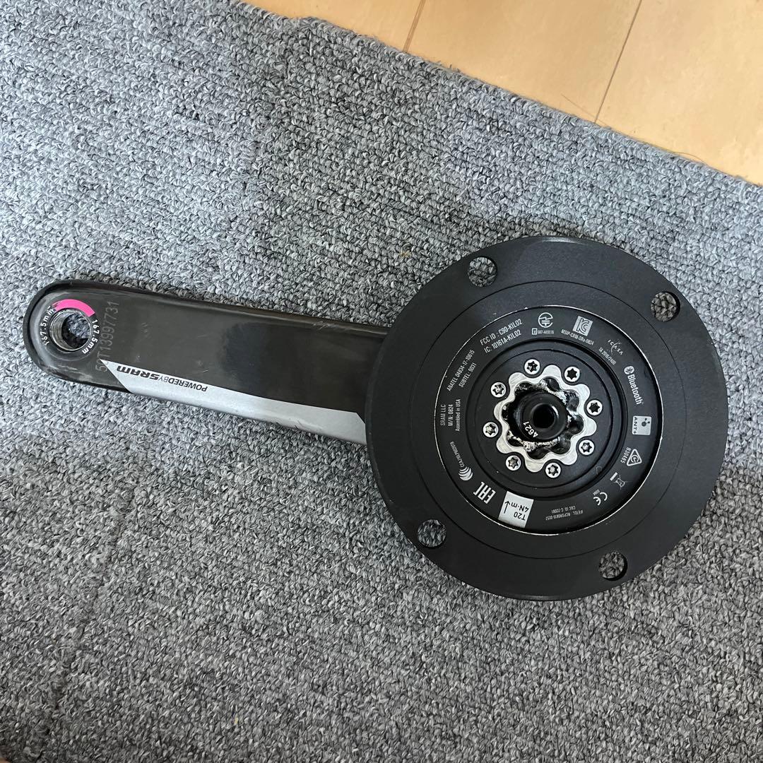 QUARQ DFour パワーメーター クランクアーム付 167.5mm