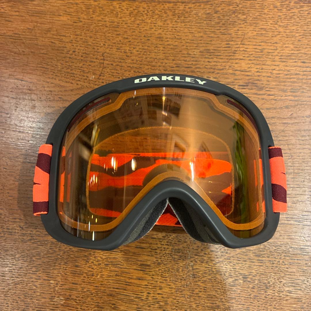 OAKLEY オレンジレンズ ゴーグル ミラーレンズ付き収納袋付き