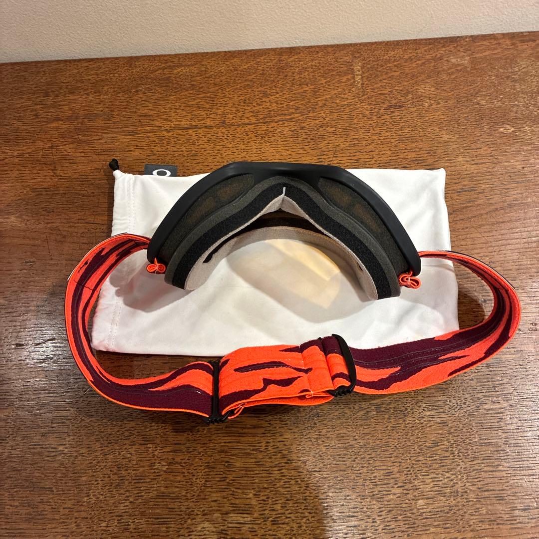 OAKLEY オレンジレンズ ゴーグル ミラーレンズ付き収納袋付き