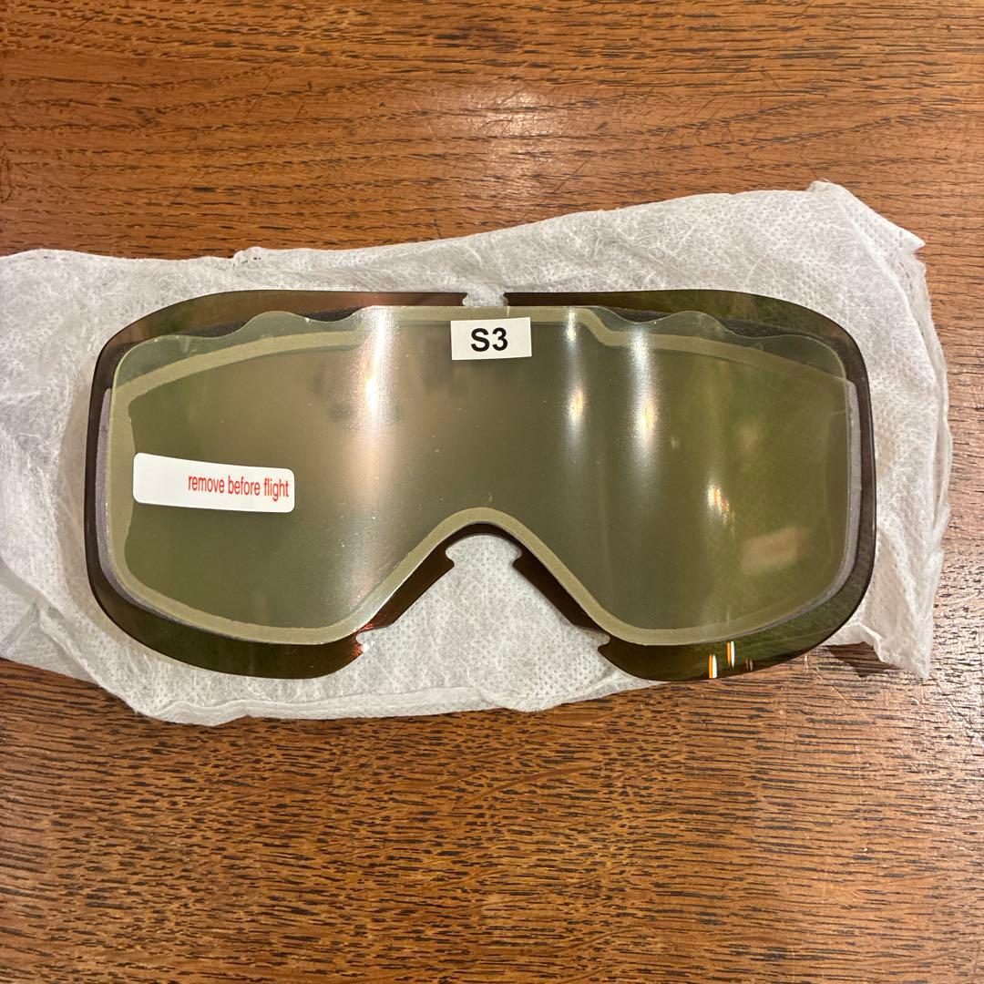 OAKLEY オレンジレンズ ゴーグル ミラーレンズ付き収納袋付き