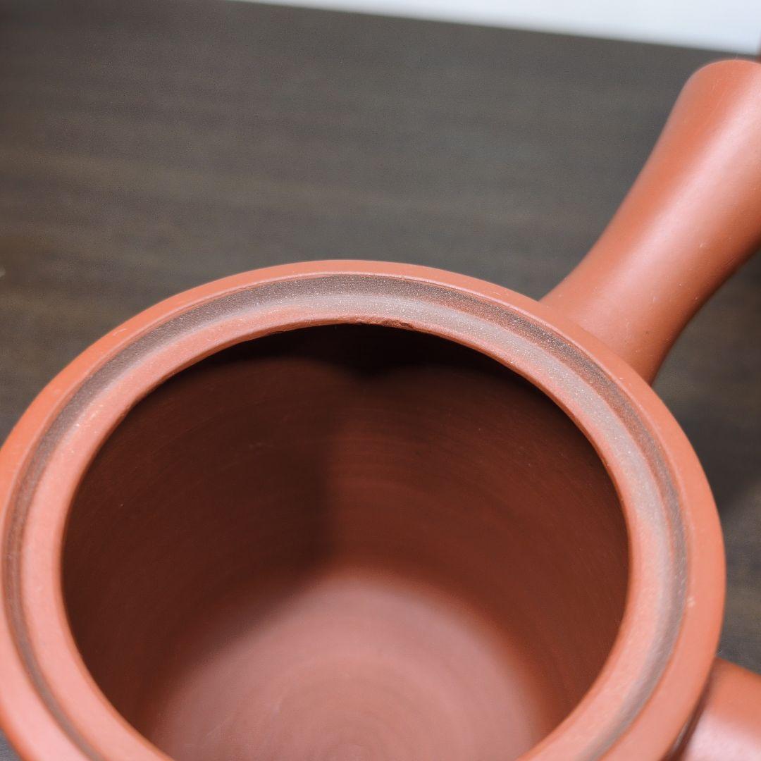 常滑焼 水上暁山 作 朱泥 三十六歌仙文 茶器揃 共布 共箱 煎茶道具