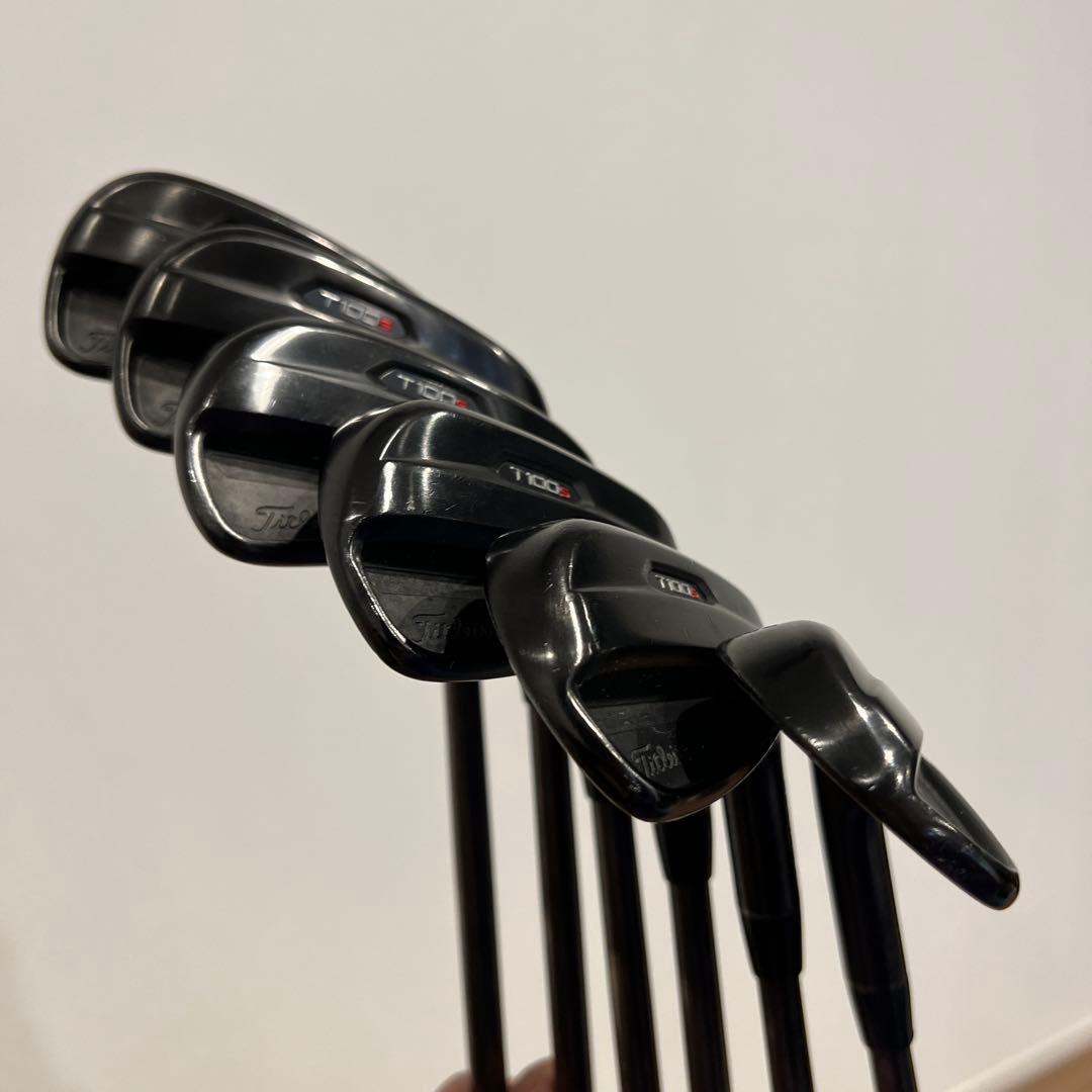 Titleist T100S ブラック　アイアンセット 6本セット　タイトリスト