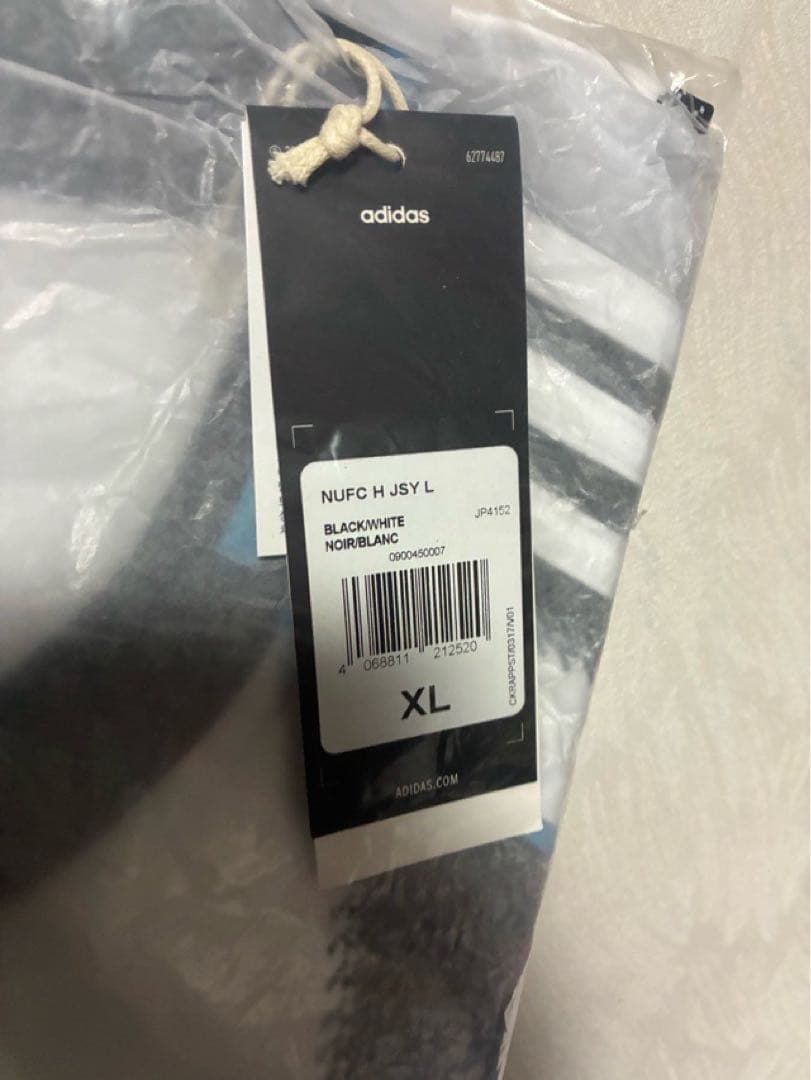 ニューカッスル 25-26 ユニフォーム 長袖 2XLサイズ 新品 アディダス