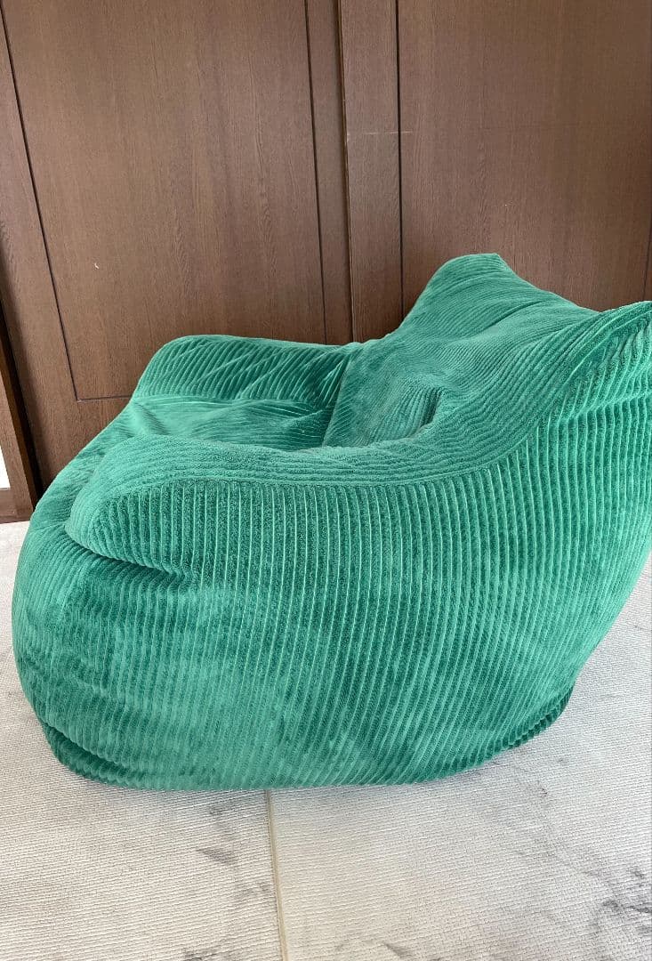 LOOSY 1人掛けビーズソファ Green