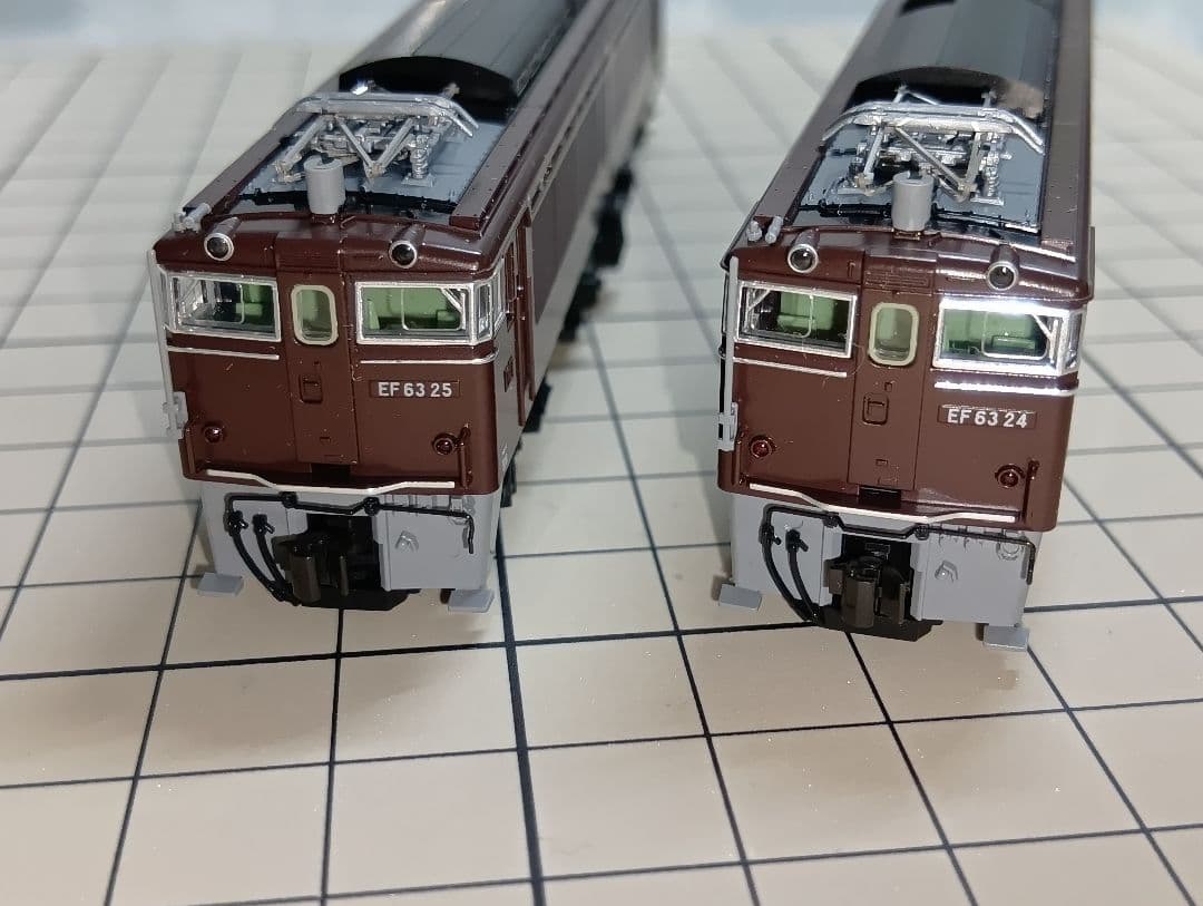 Nゲージ　TOMIX　98922 JR EF63　24・25号機　茶色　限定品