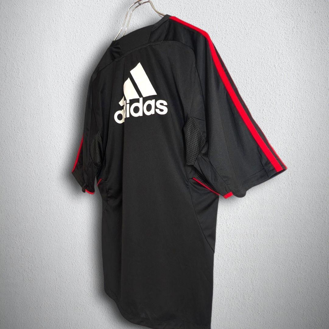 古着 サッカー ACミラン プラクティスシャツ メンズ Lサイズ相当