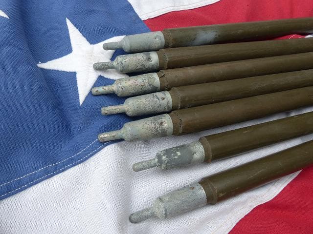 1953” 米軍実物 ナム戦 デッド!　テントポール　7本セット 軍幕 239
