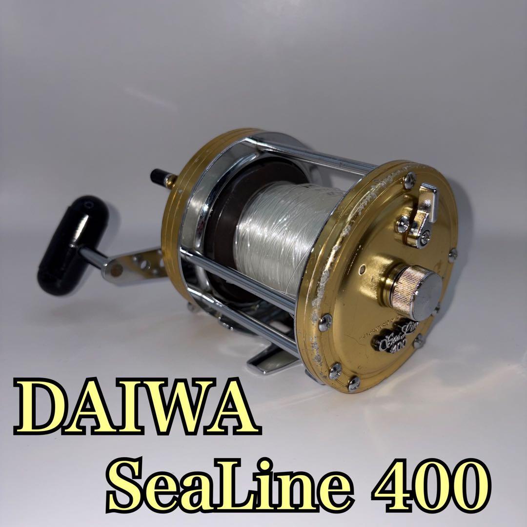 DAIWA ダイワ SeaLine 400 ベイトリール ゴールド 両軸リール