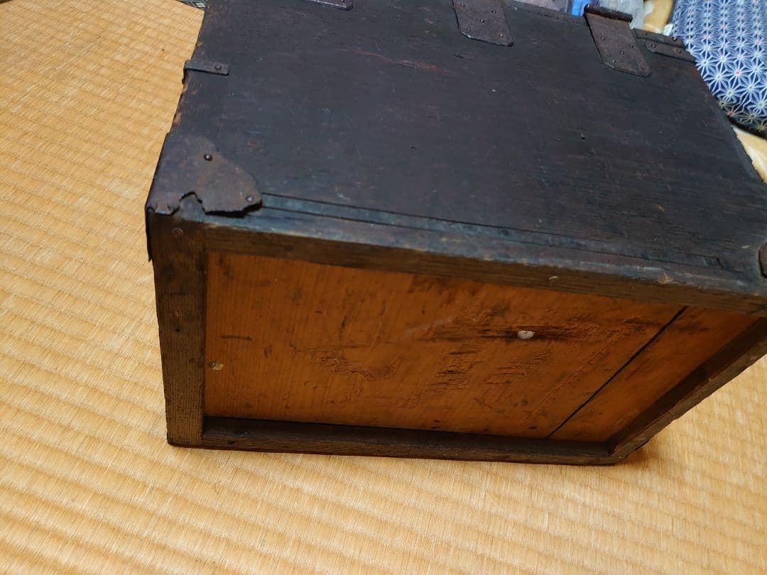 江戸時代 銭箱 入れ物 レトロ アンティーク 希少 インテリア レア