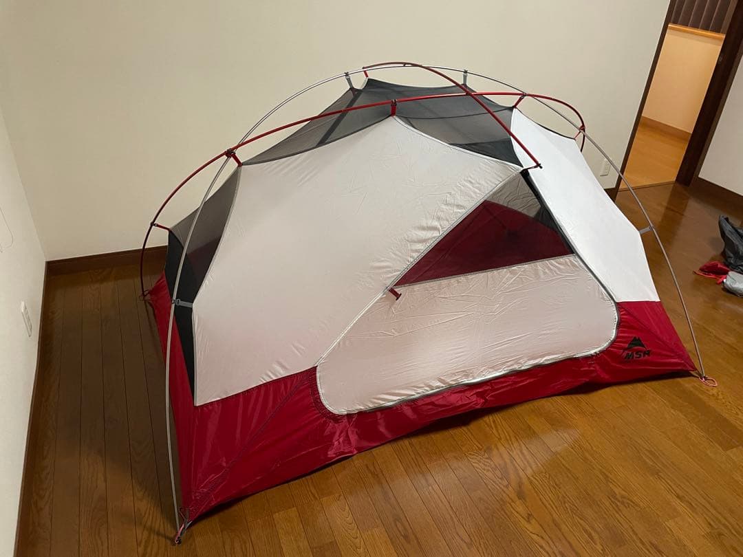 値下げ！MSR エリクサー2 テント 2人用 5 lb
