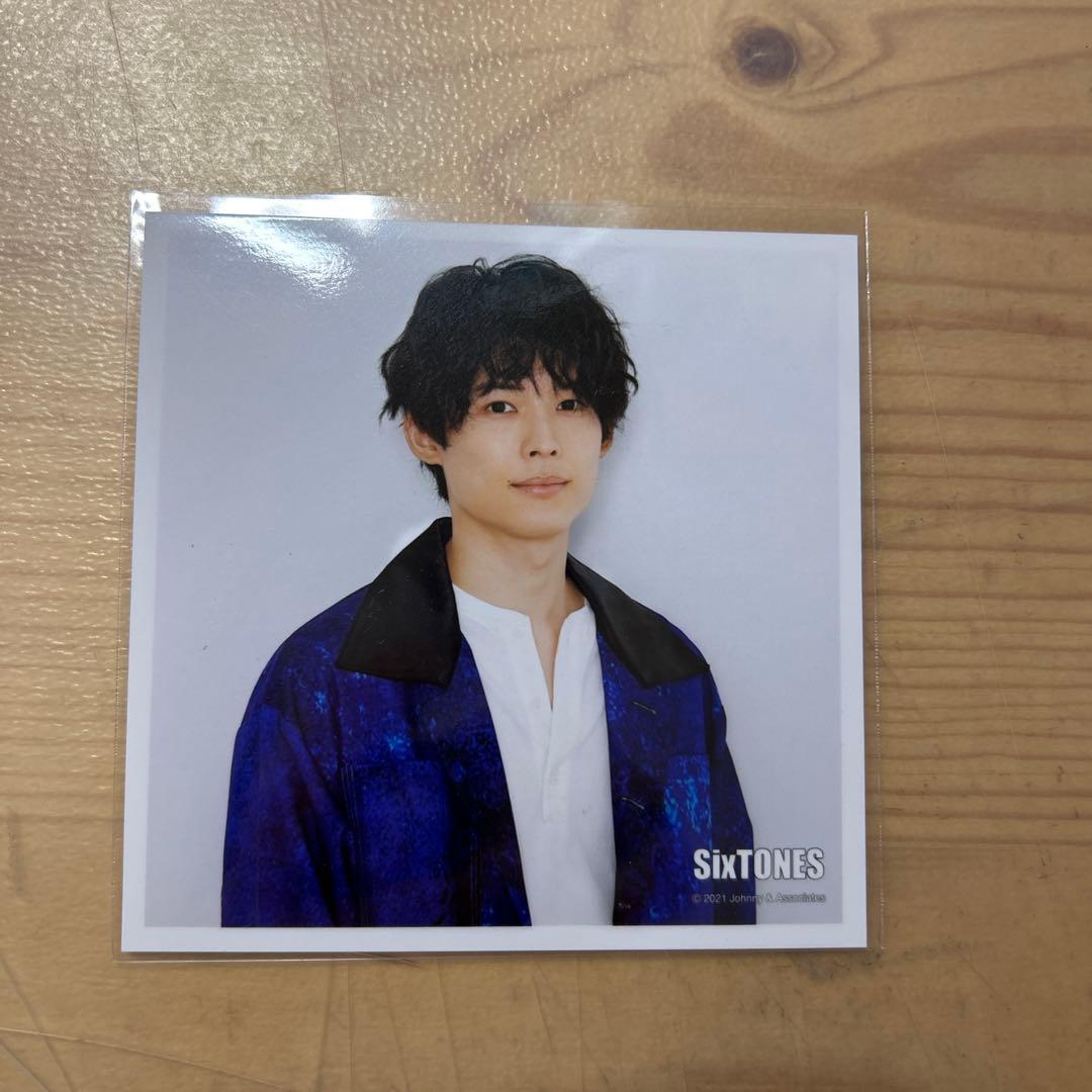 SixTONES 松村北斗公式写真