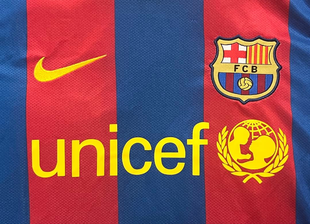 NIKE FC バルセロナ 2010-11 10番 メッシ ホーム ユニフォーム
