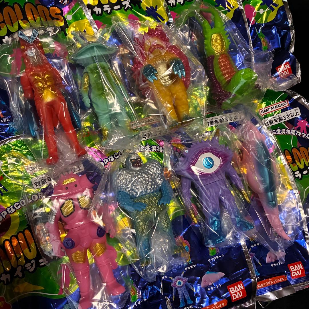 新品 KAIJU COLORS カイジュウカラーズ 全8種 コンプリート