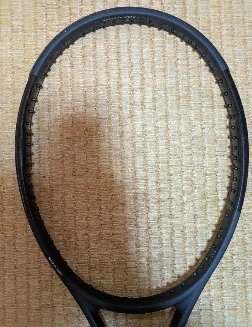 wilson プロスタッフrf97オートグラフ v12ブラックインブラック