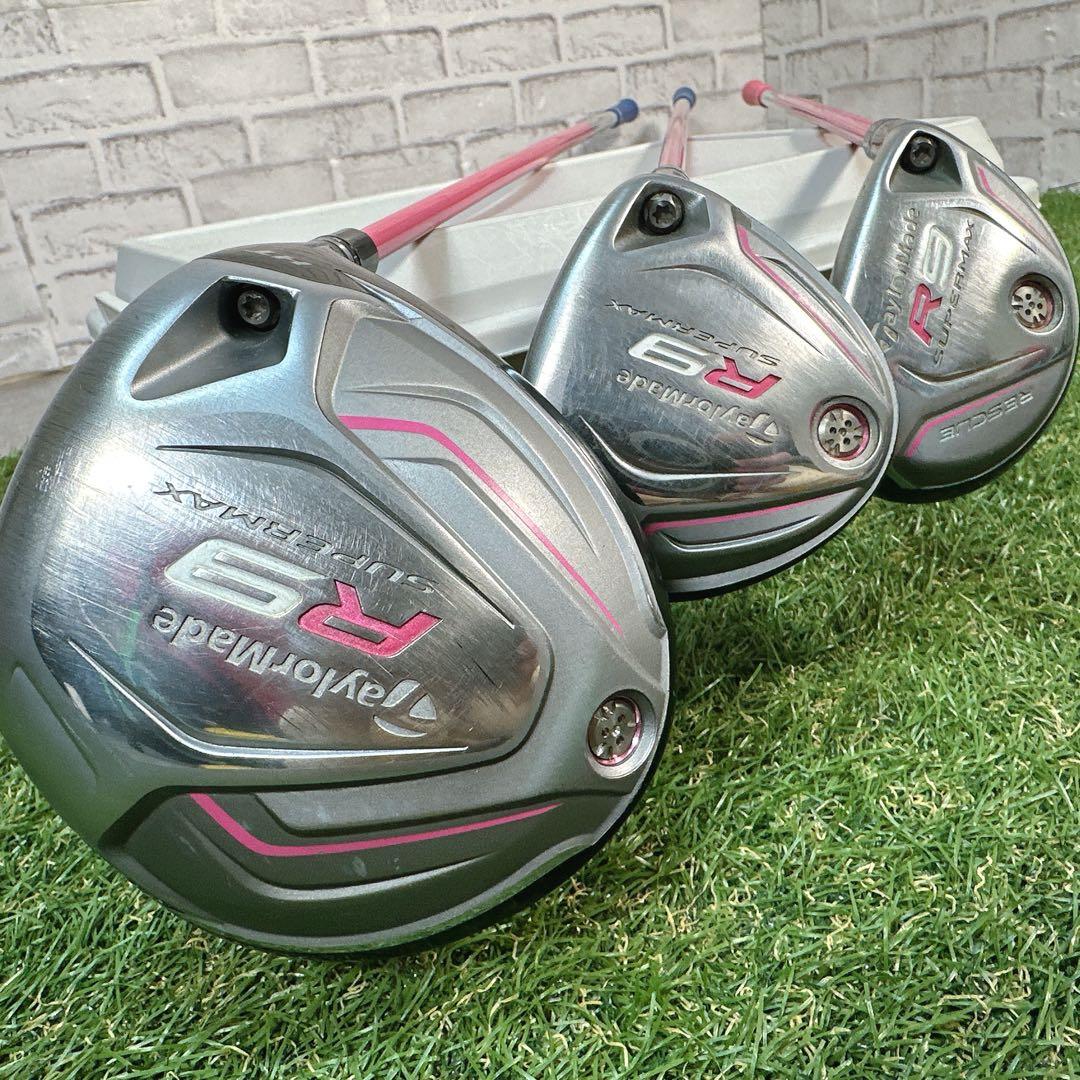 テーラーメイド レディース ゴルフクラブセット R9 初心者 かわいい かんたん