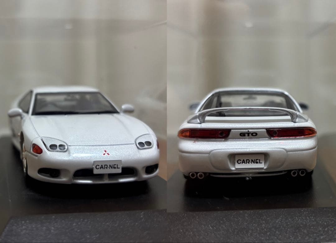 限定値下 CAR-NEL 三菱 GTO Twin Turbo 1/43 美品 白