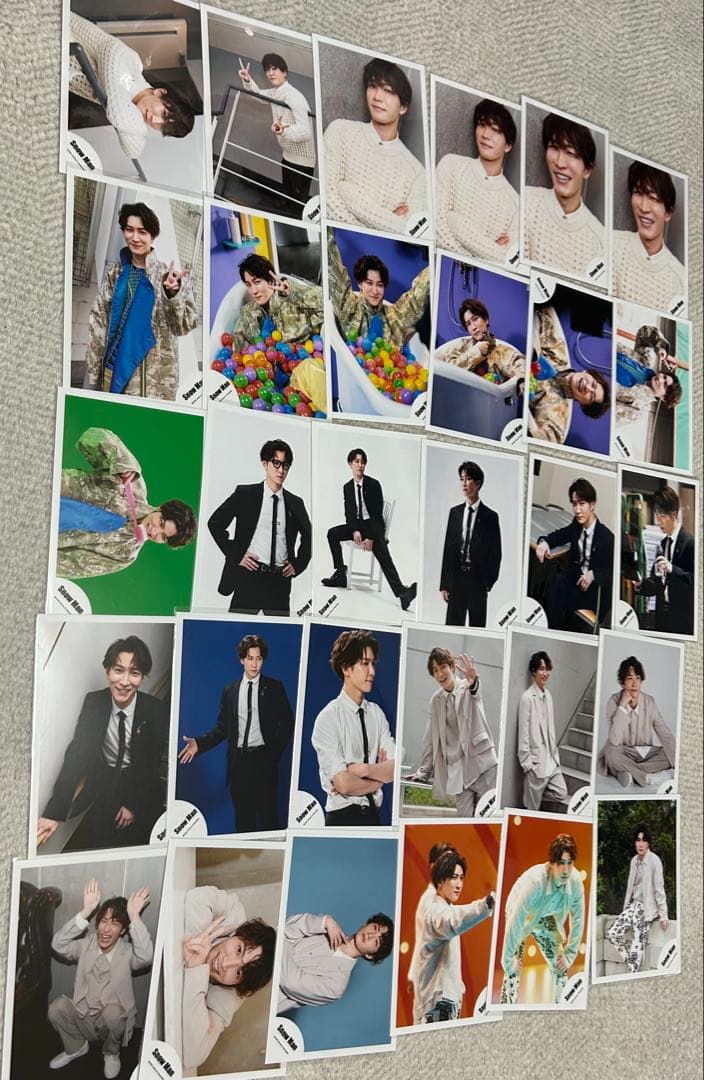Man 渡辺翔太 公式写真 547枚まとめ売り