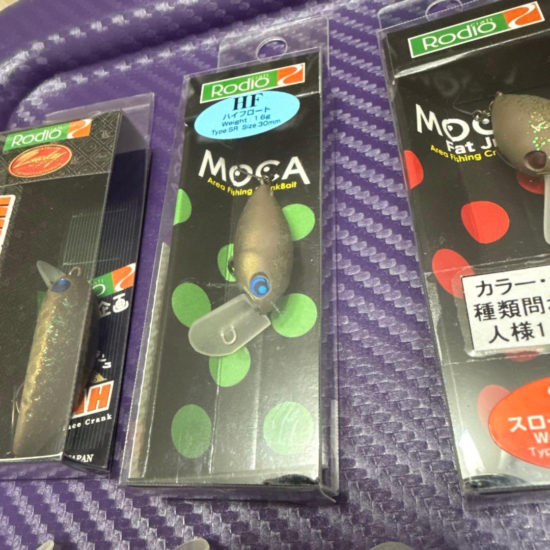 ロデオクラフト　黒まんじゅう　セット　ワウ　モカ ガブ　クランクベイト