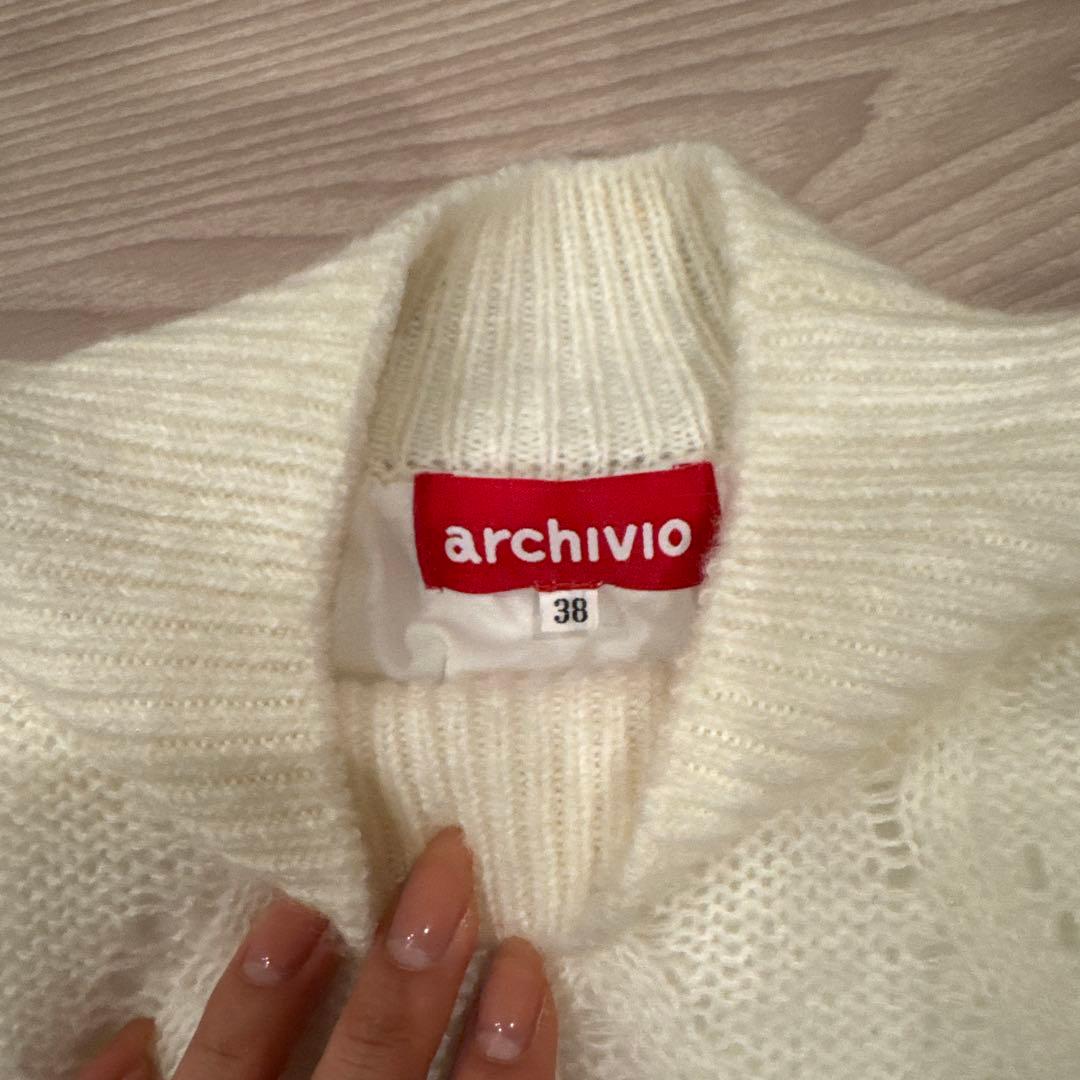 archivio ケーブルニットセーター 38