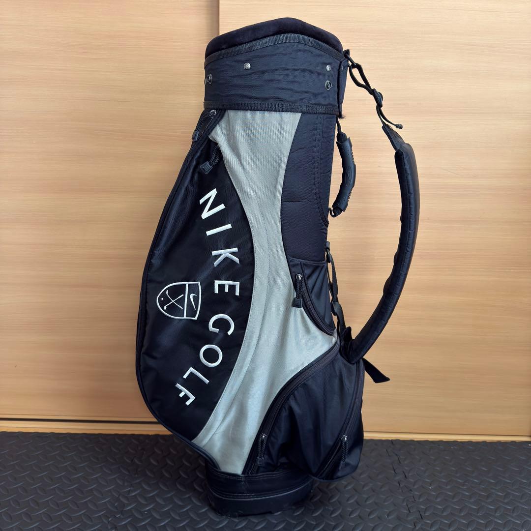 NIKE GOLF ナイキゴルフ 自立式 5分割 キャディバッグ ブラック 廃盤