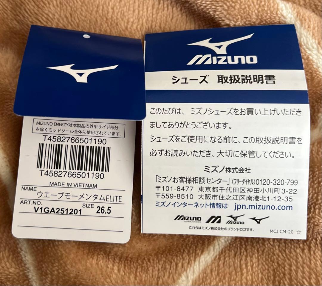 Mizuno ウエーブモーメンタムELITE バレーボールシューズ