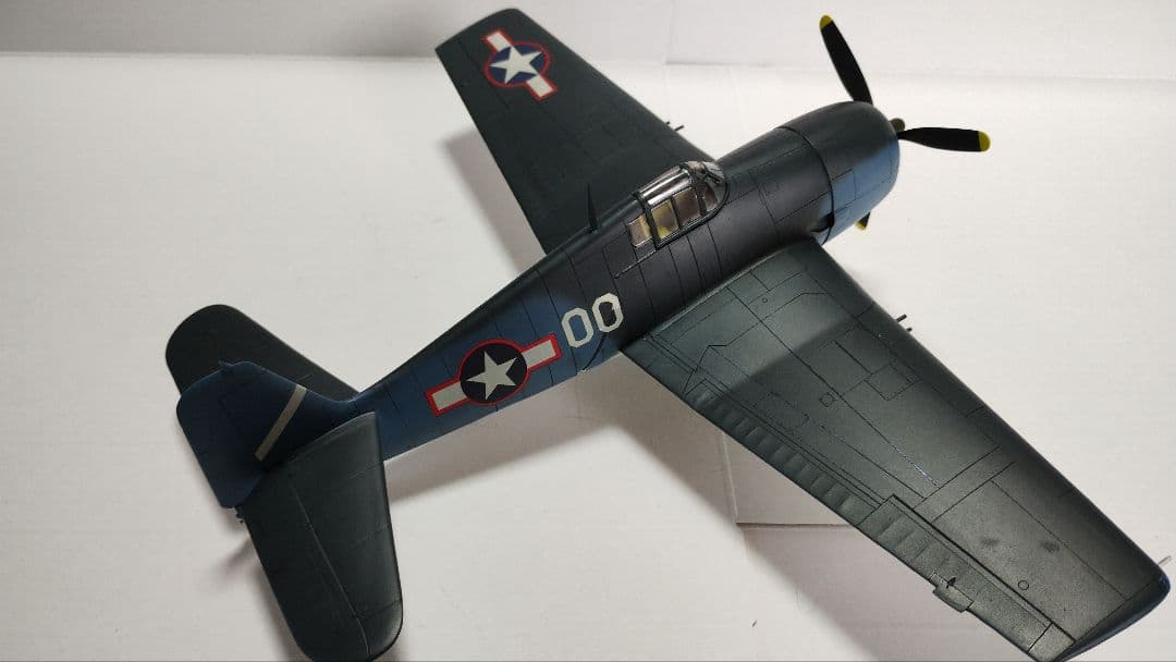 プラモデル完成機　1/48　F6F-3グラマンヘルキャット