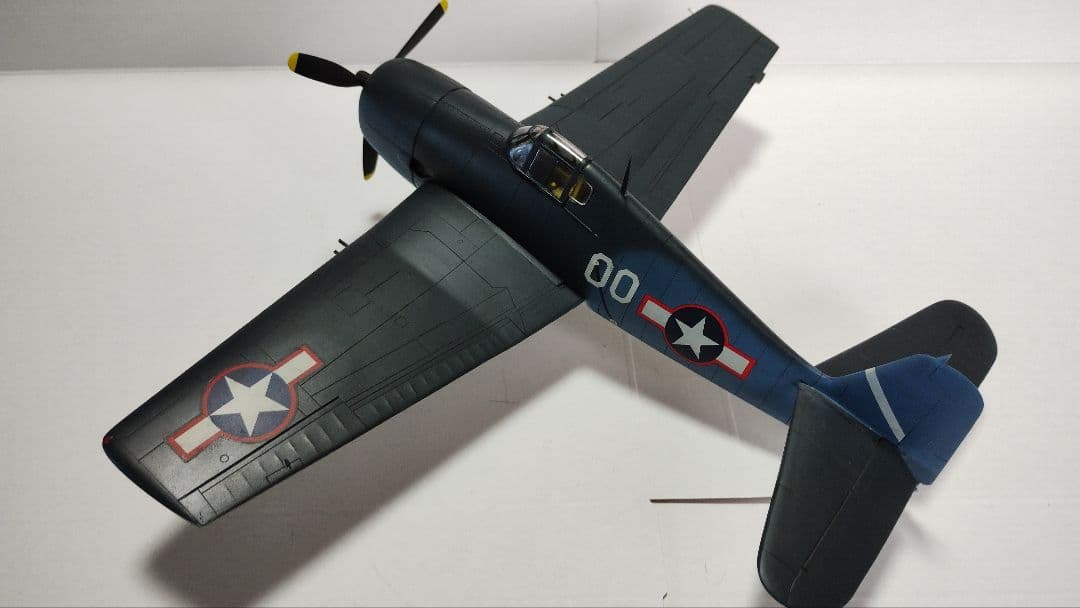 プラモデル完成機　1/48　F6F-3グラマンヘルキャット