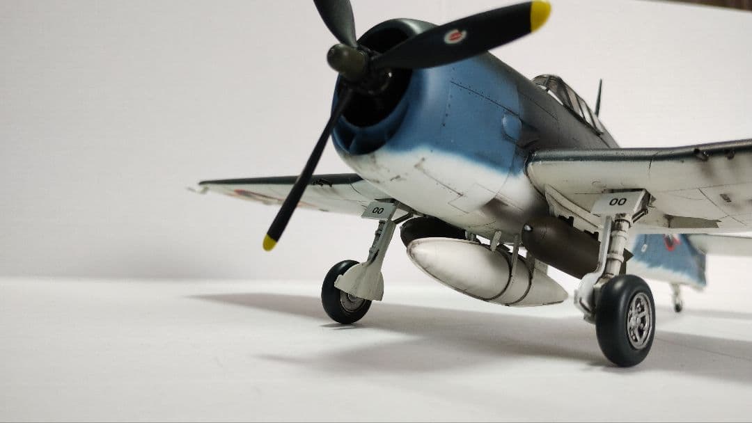 プラモデル完成機　1/48　F6F-3グラマンヘルキャット