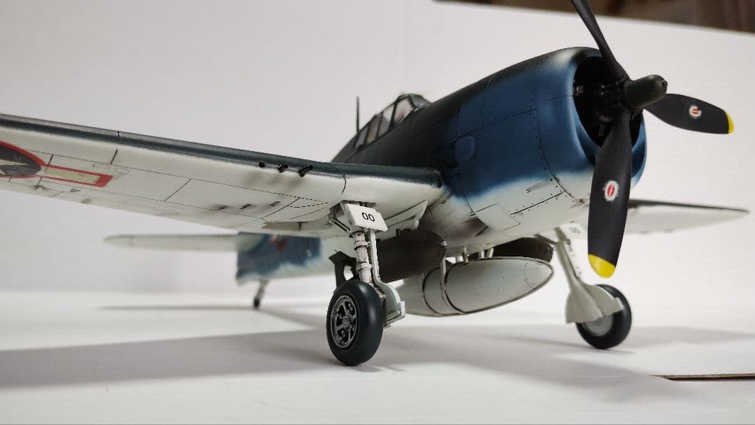 プラモデル完成機　1/48　F6F-3グラマンヘルキャット