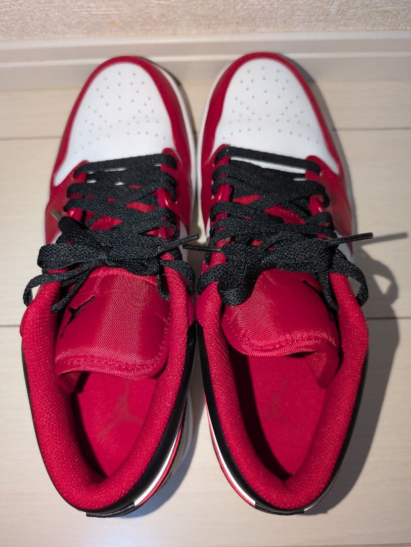 Nike Air Jordan 1 Low レッド/ホワイト/ブラック