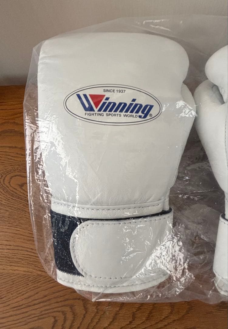 winning/ウイニング ボクシンググローブ 8oz 白 MS-200B