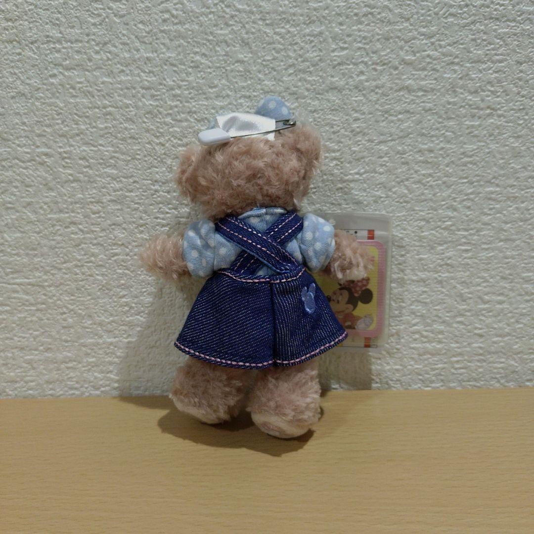ディズニー ダッフィー ぬいぐるみバッジ 夏 デニム 2016