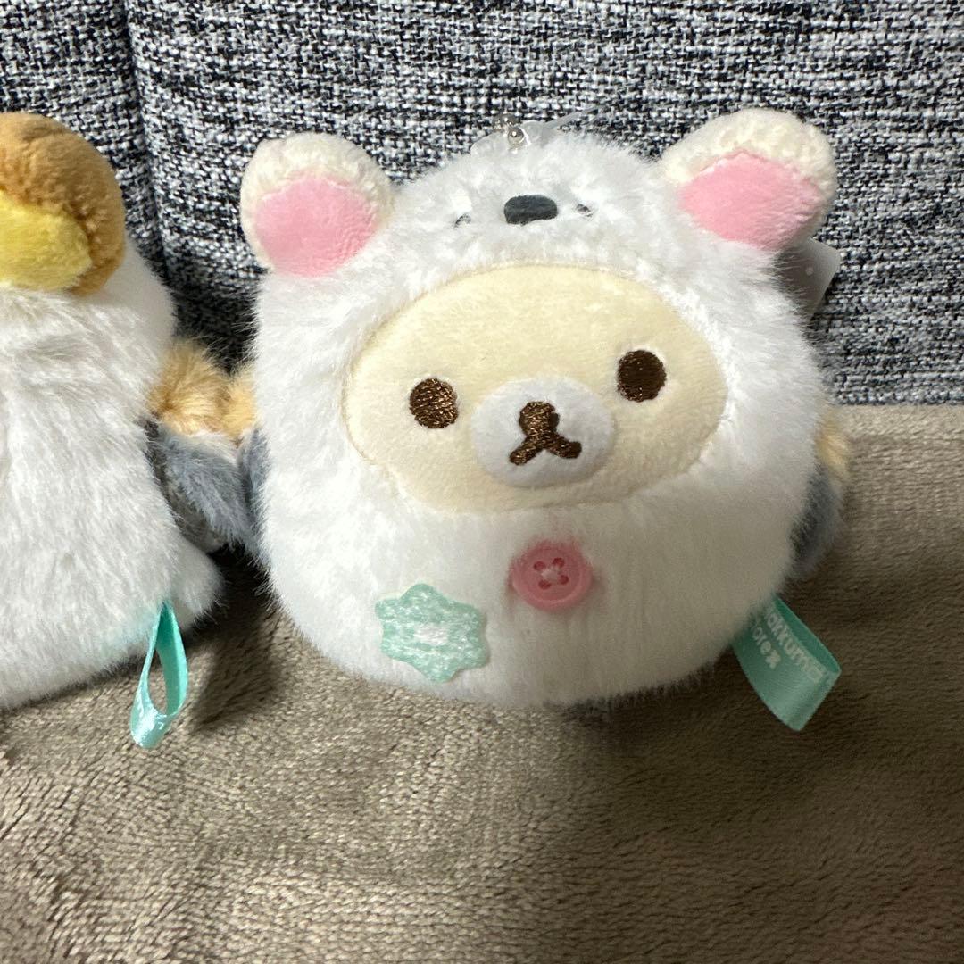 リラックマ コリラックマ　シマエナガキーチェーン