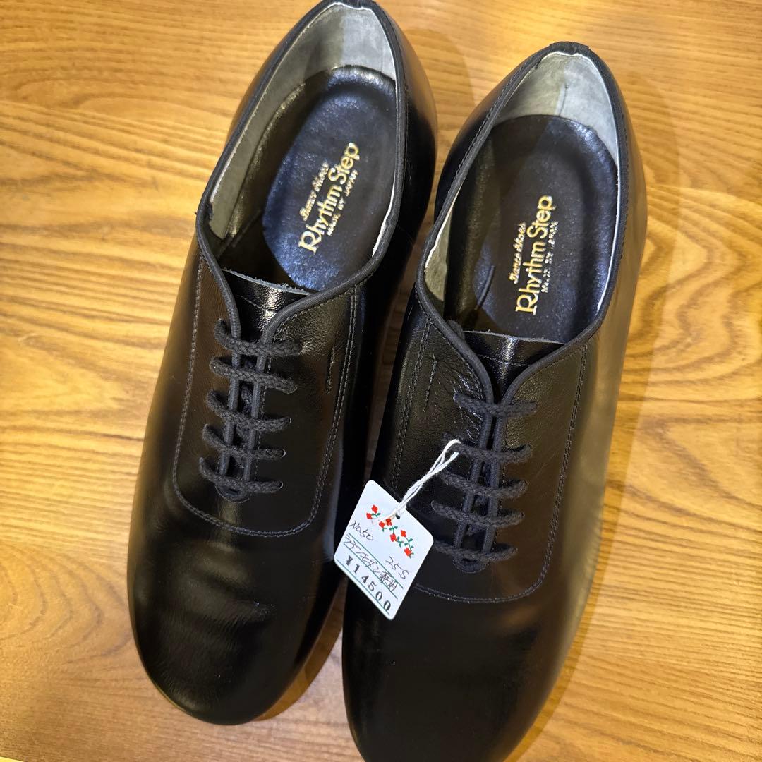 Rhythm Step 社交ダンスシューズ 25.5cm 黒