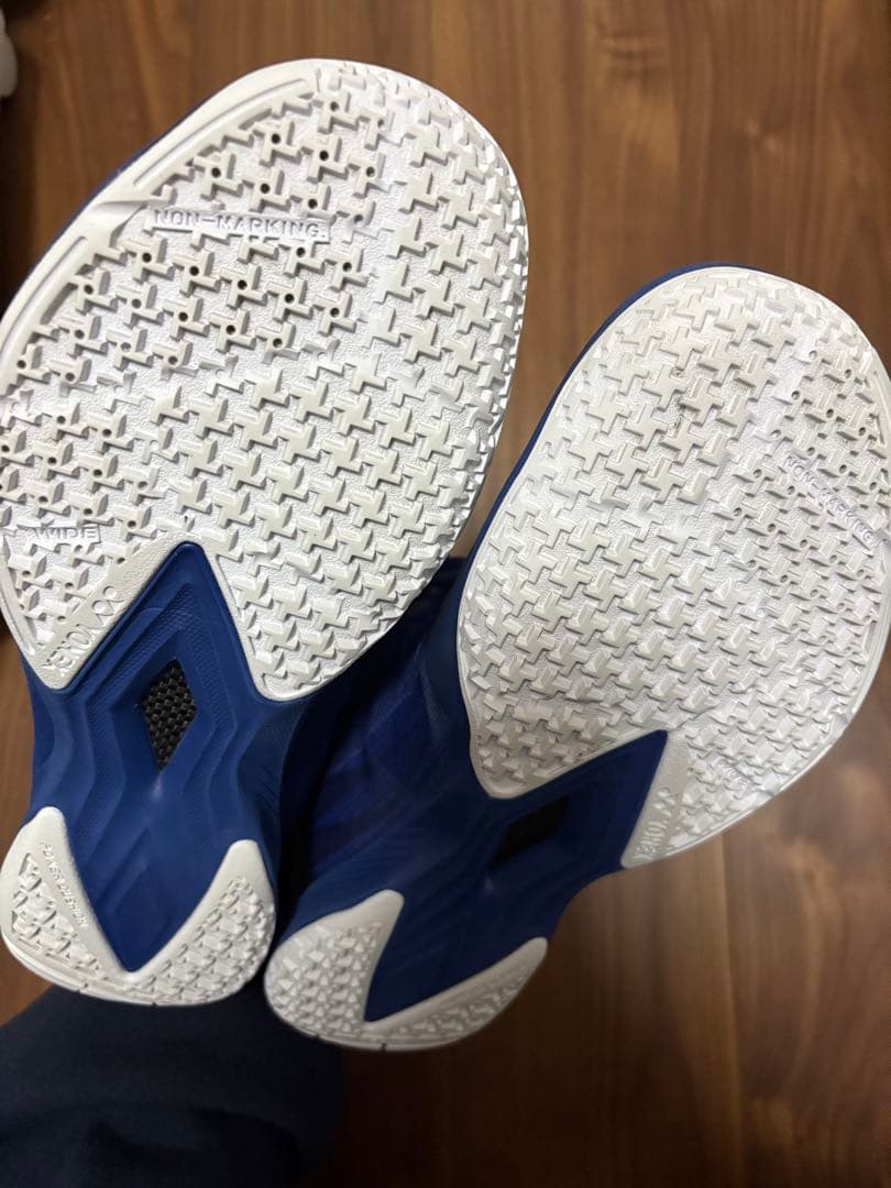 【美品】YONEX エアラスZワイド 25.0cm 青