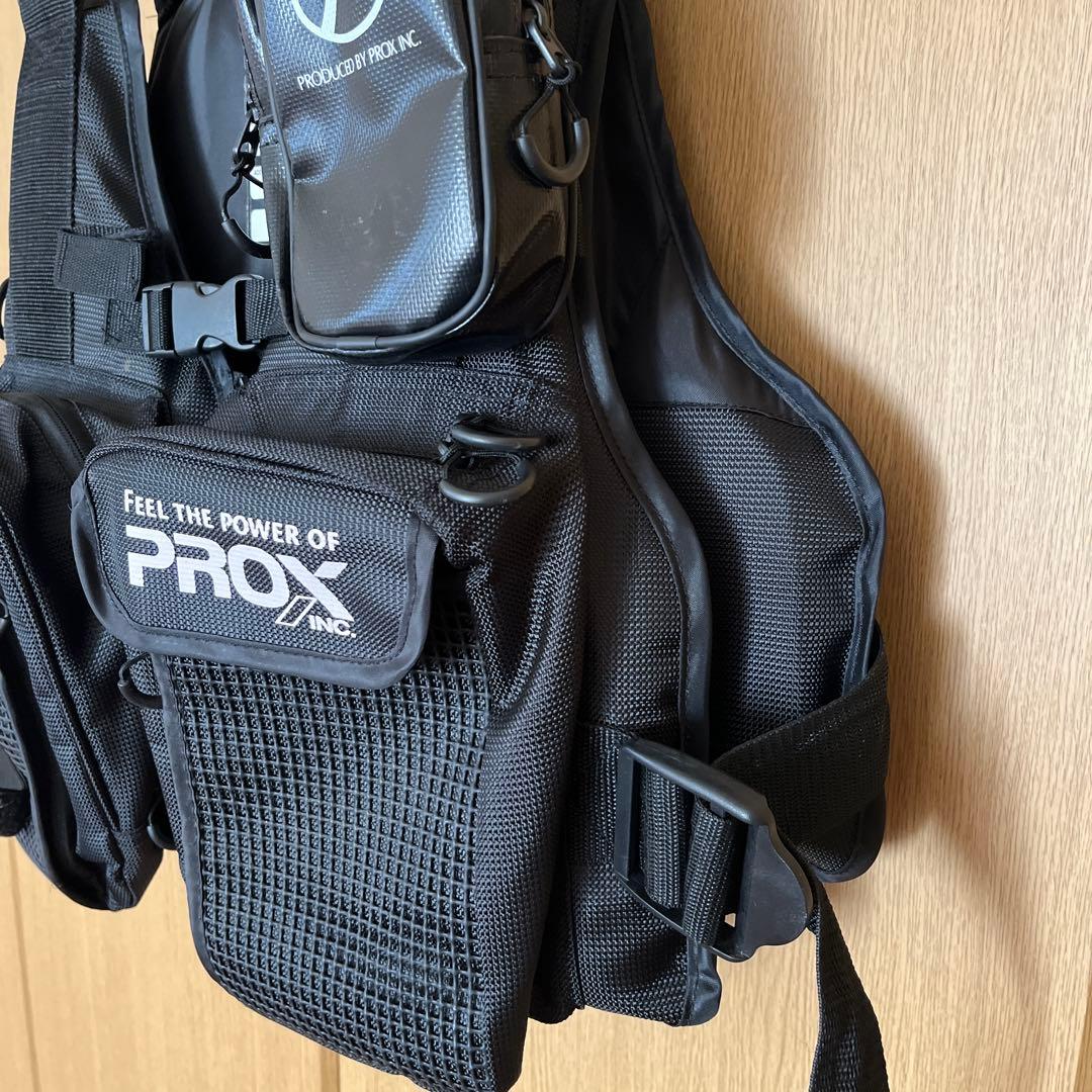 PROX フィッシングベスト ブラック