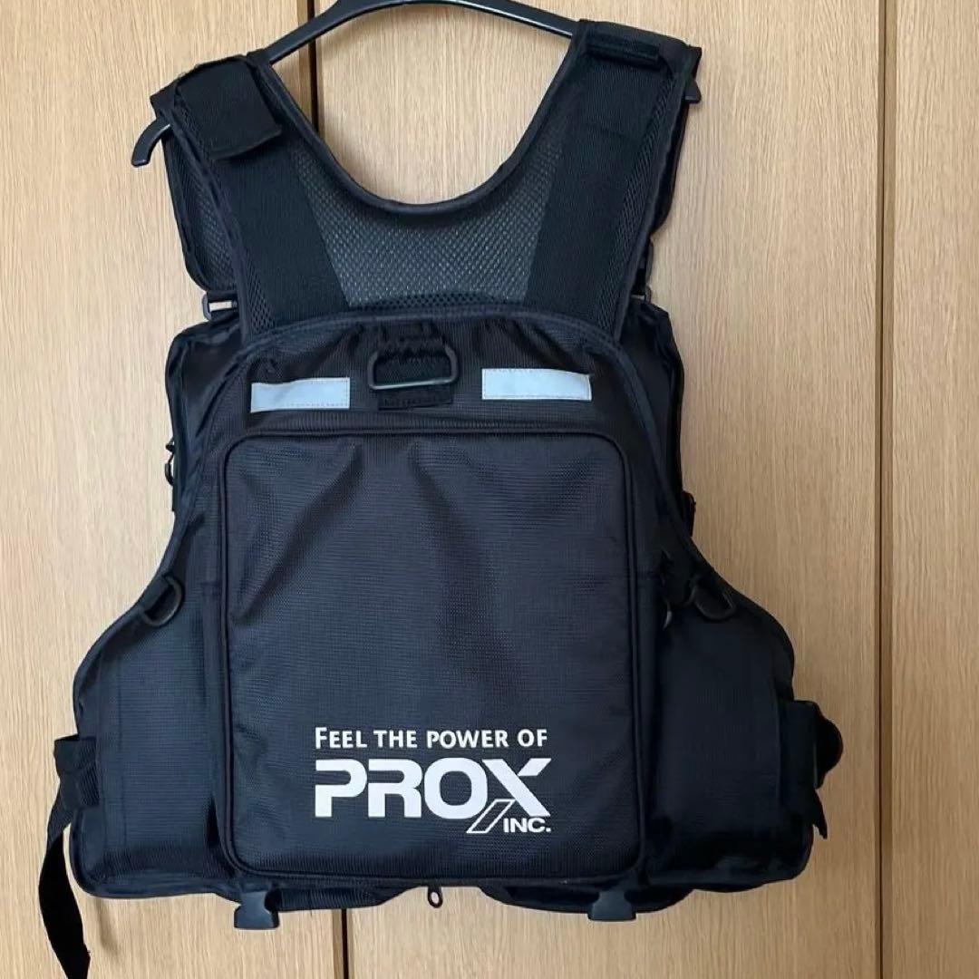 PROX フィッシングベスト ブラック