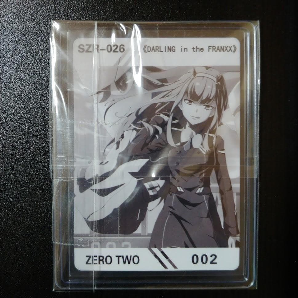 【希少】 ダリフラ ゼロツー サイン入り カード 海外Ver