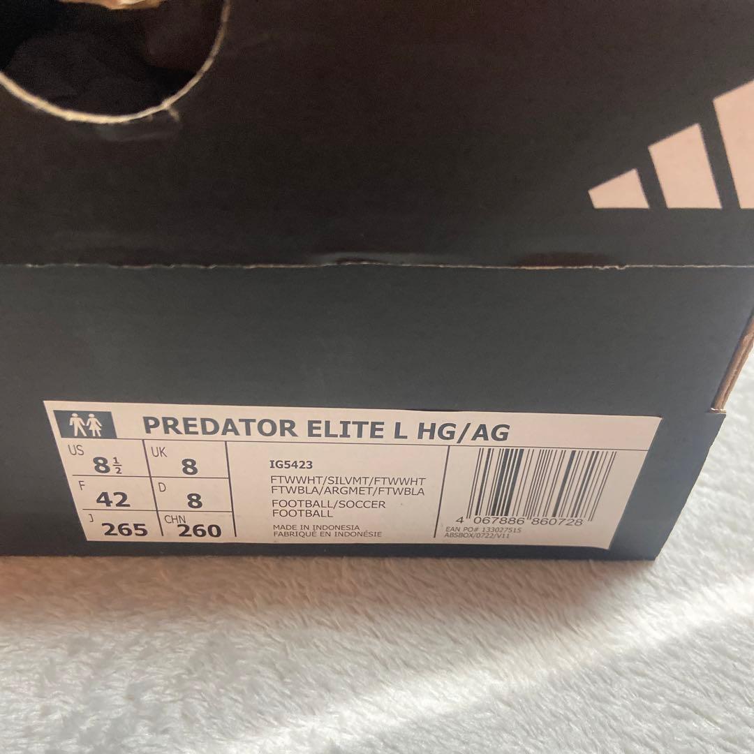 adidas PREDATOR ELITE L HG／AG 26.5cm