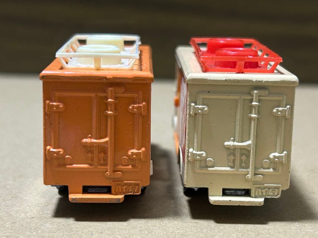 日本製 トミカ いすゞ エルフ ハイルーフ 2台セット