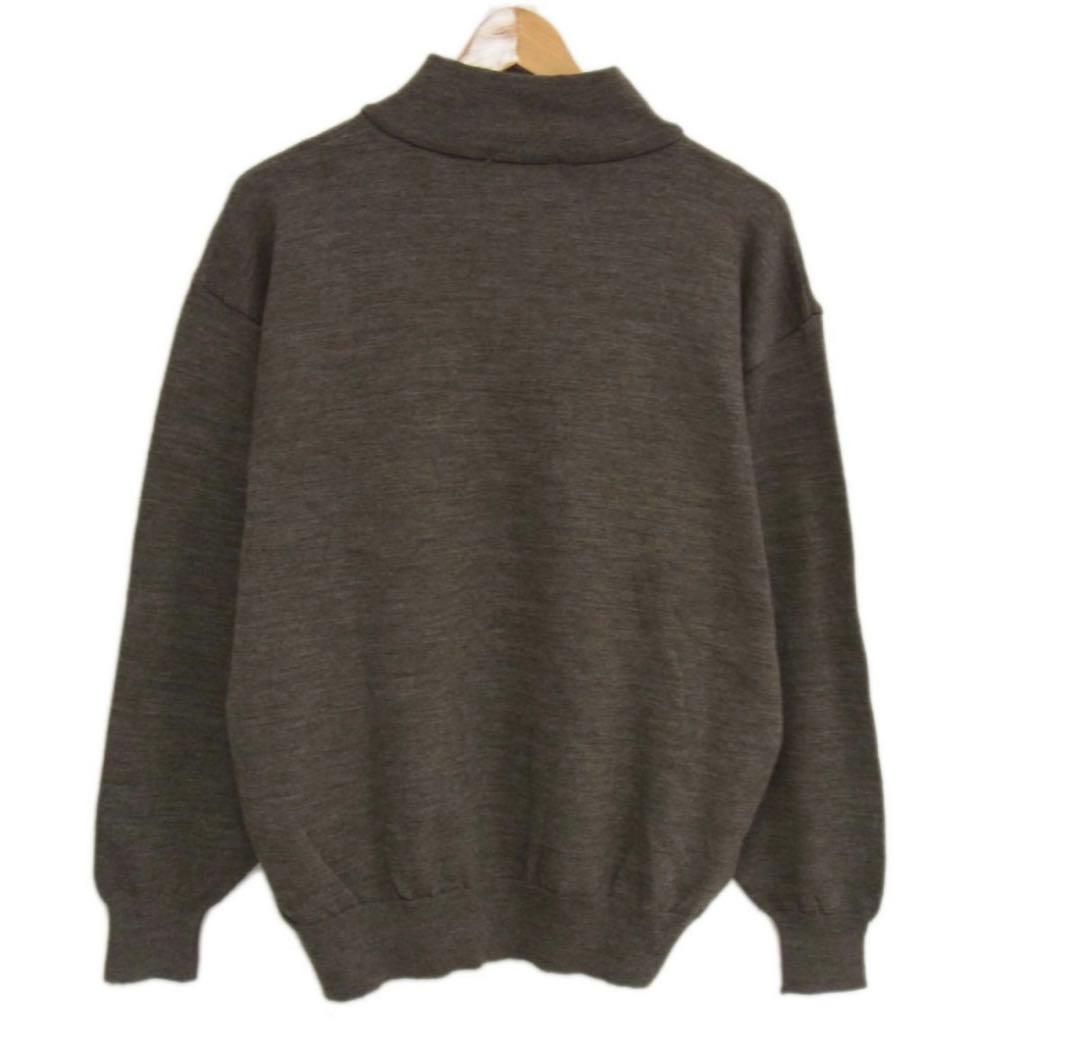 美品2.8万円●Munsingwear ハーフジップ ニットセーター ゴルフ M