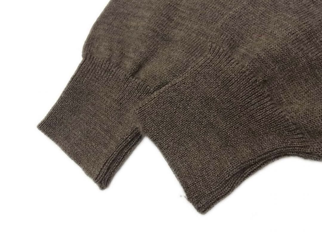 美品2.8万円●Munsingwear ハーフジップ ニットセーター ゴルフ M