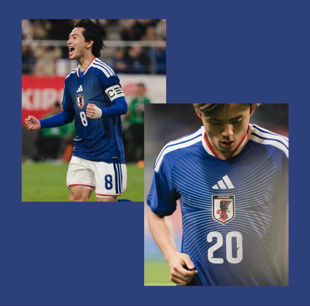 ワールドカップadidas 日本代表 公式サッカーユニフォーム150